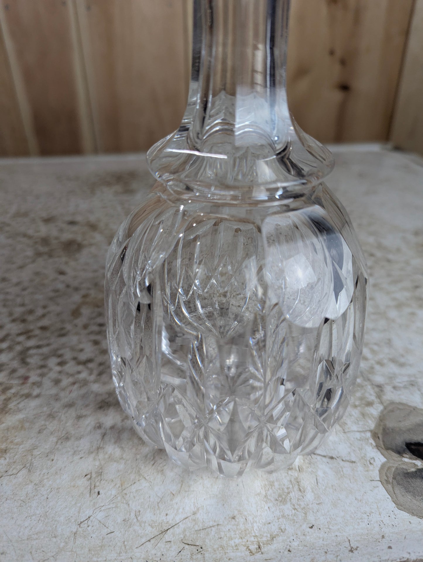 Vintage Cut Crystal Decanter