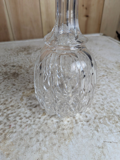 Vintage Cut Crystal Decanter