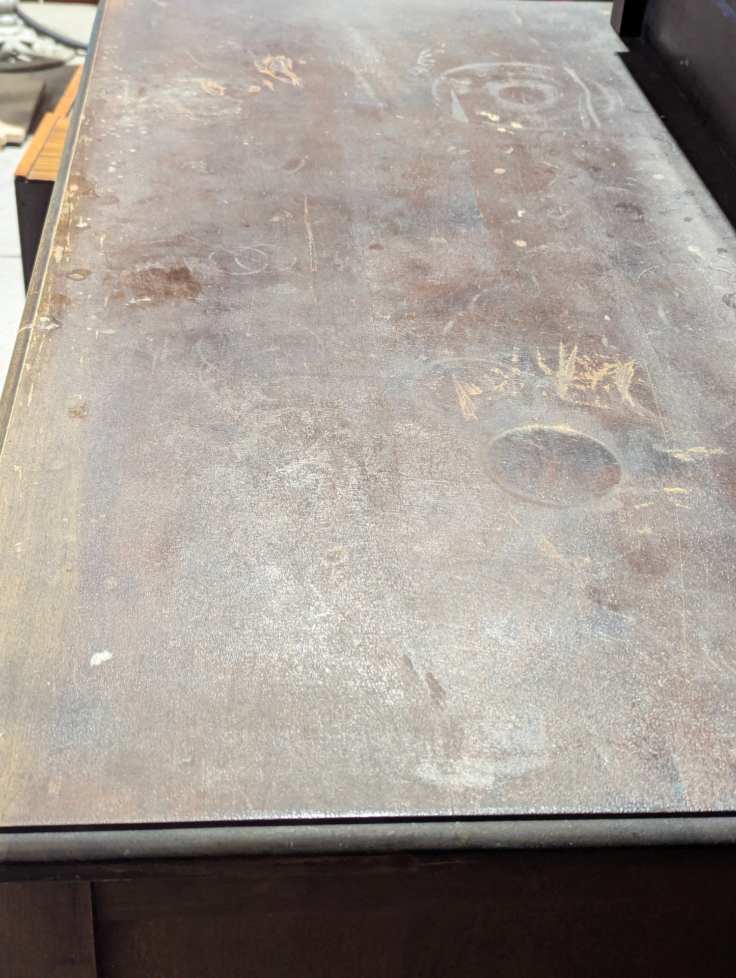 Antique 4-Drawer Dresser with Tilt Mirror