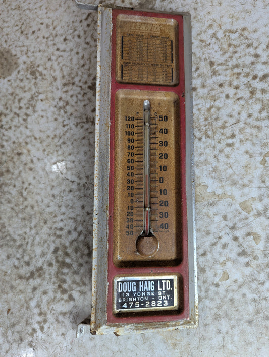 Vintage Lennox Thermometer