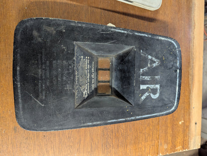 Vintage Gilbarco Air Meter Shell with Mounting Bracket