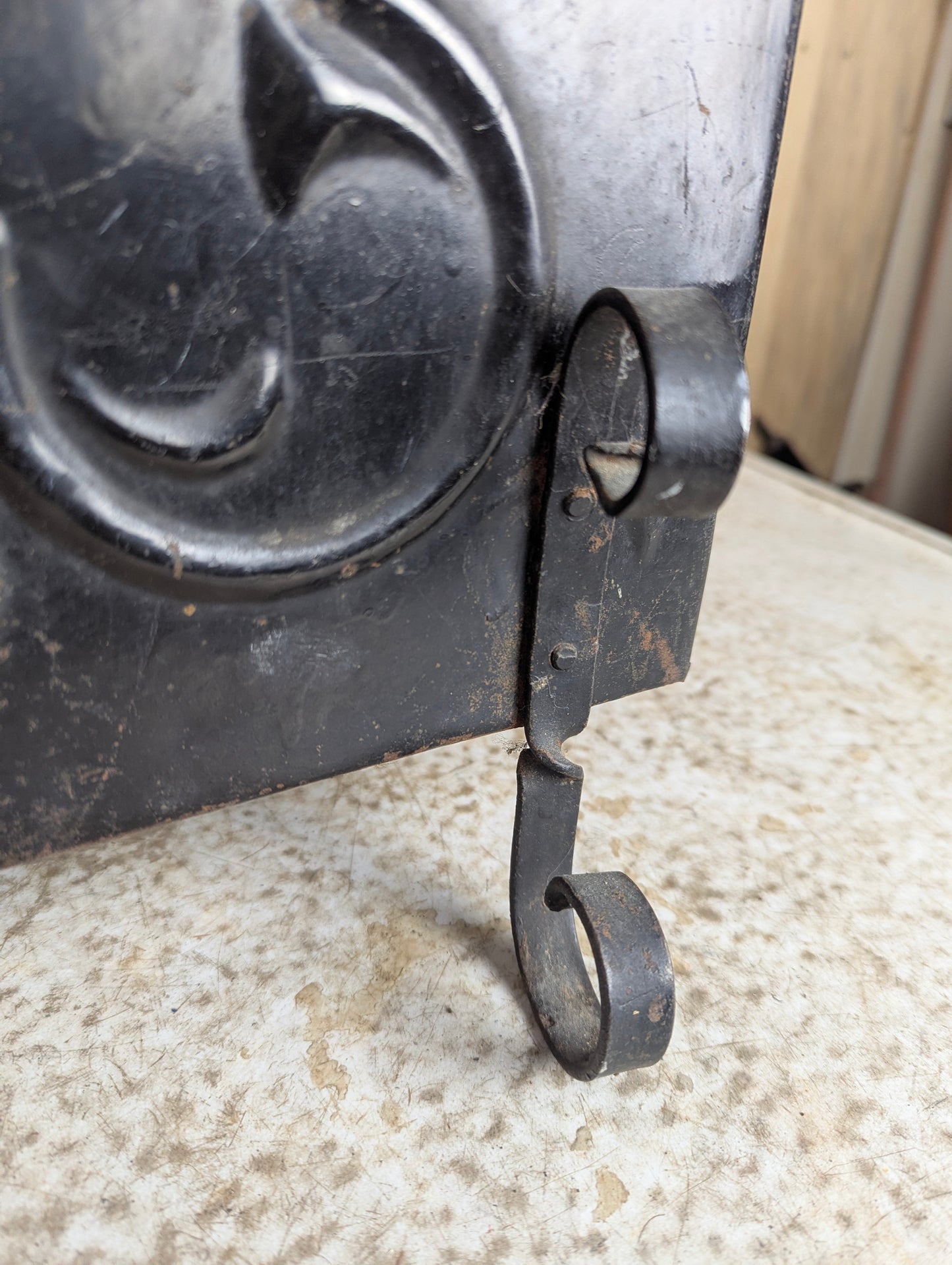 Antique Coal Scuttle Box