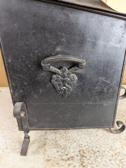 Antique Coal Scuttle Box