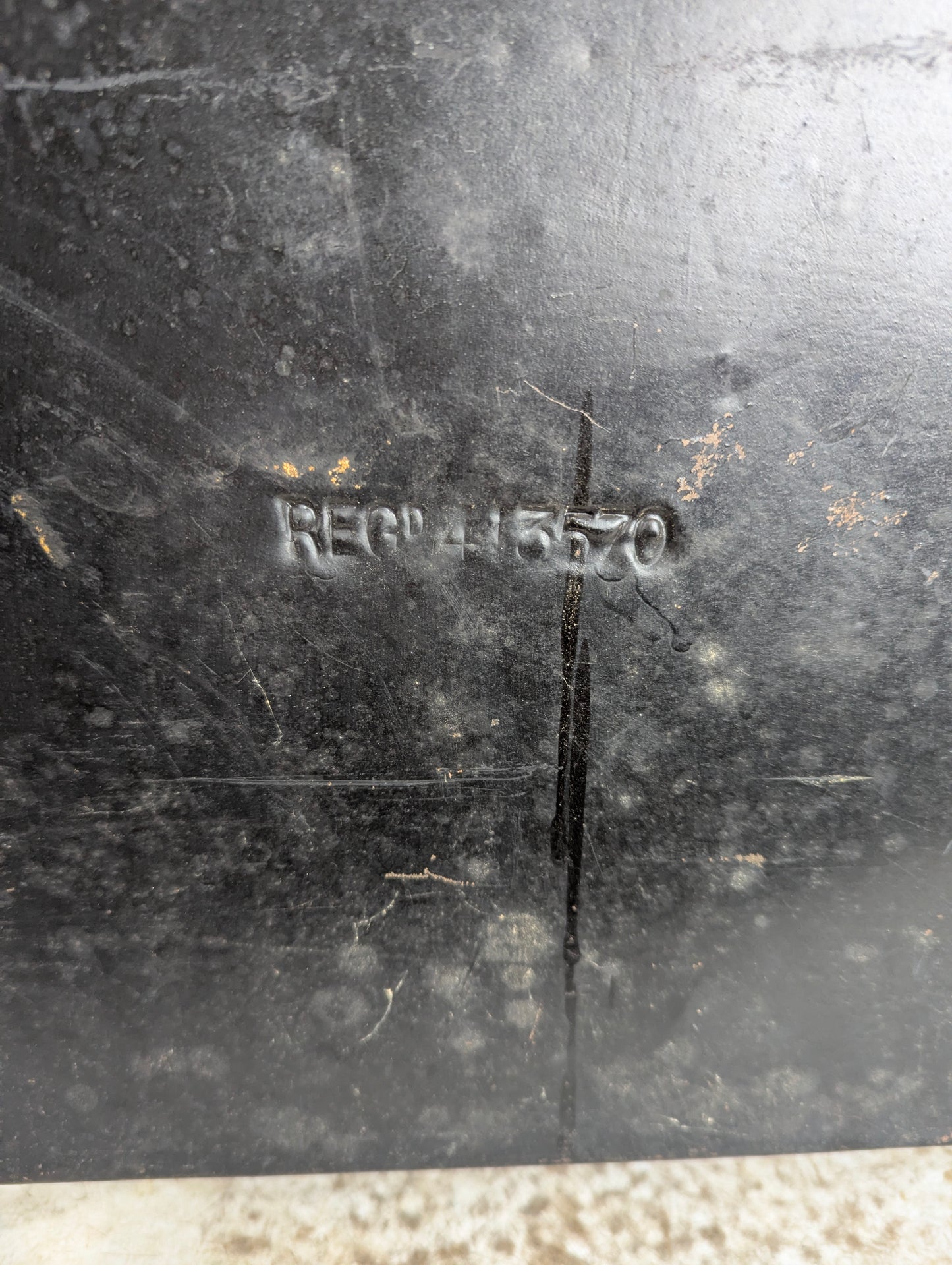 Antique Coal Scuttle Box