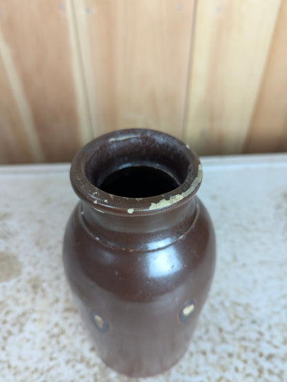 Antique 8.5" Stoneware Jar Crock