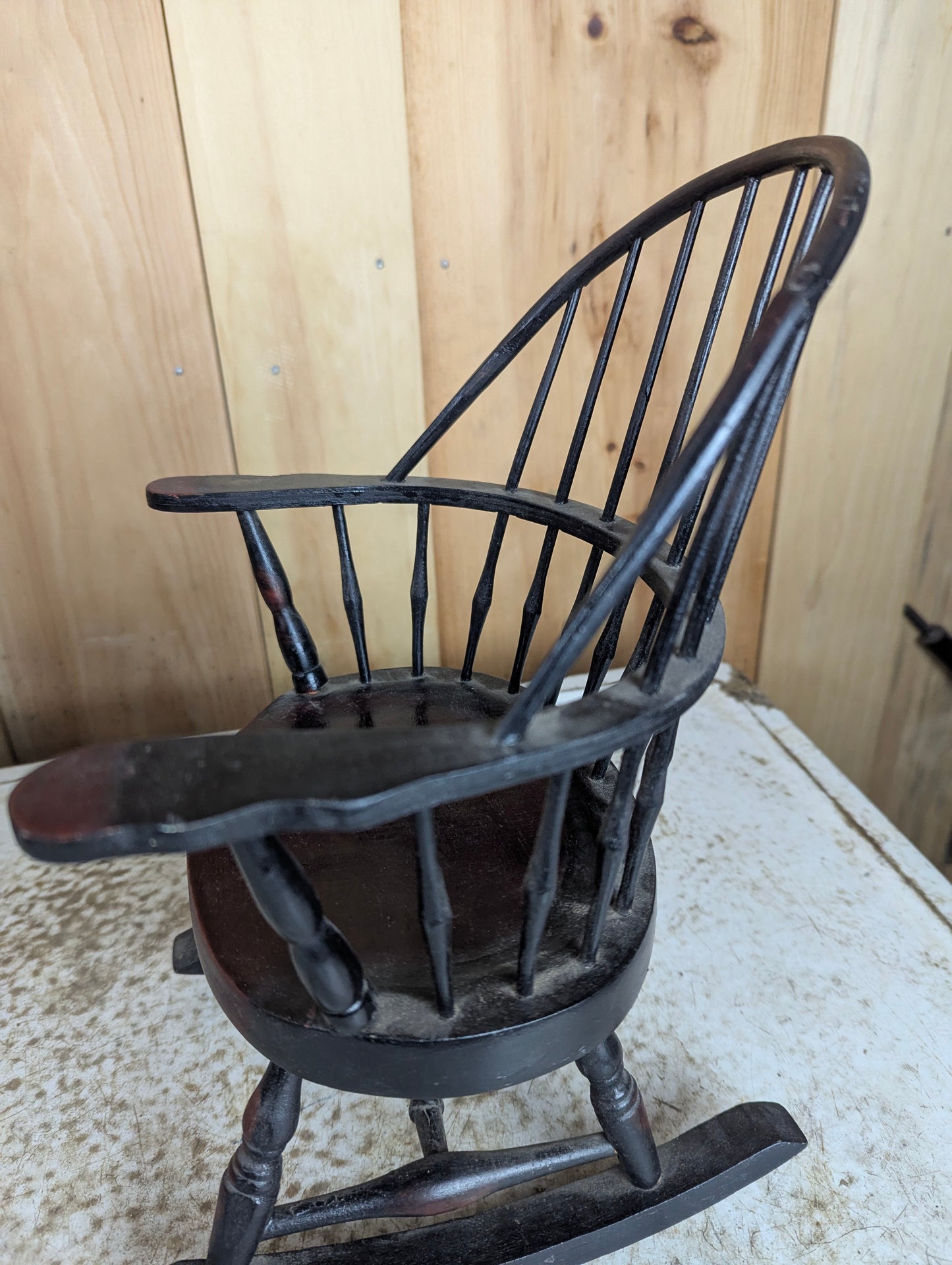 Windsor Spindle Back Doll Rocking Chair
