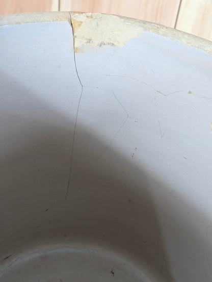 No. 4 Stoneware Crock - Damaged
