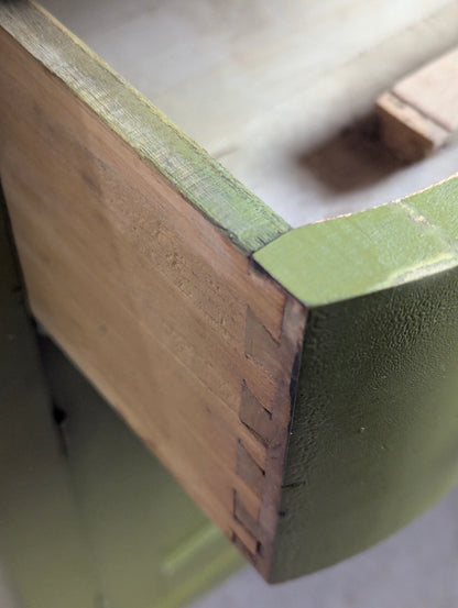 Antique Painted 1 Drawer Washstand