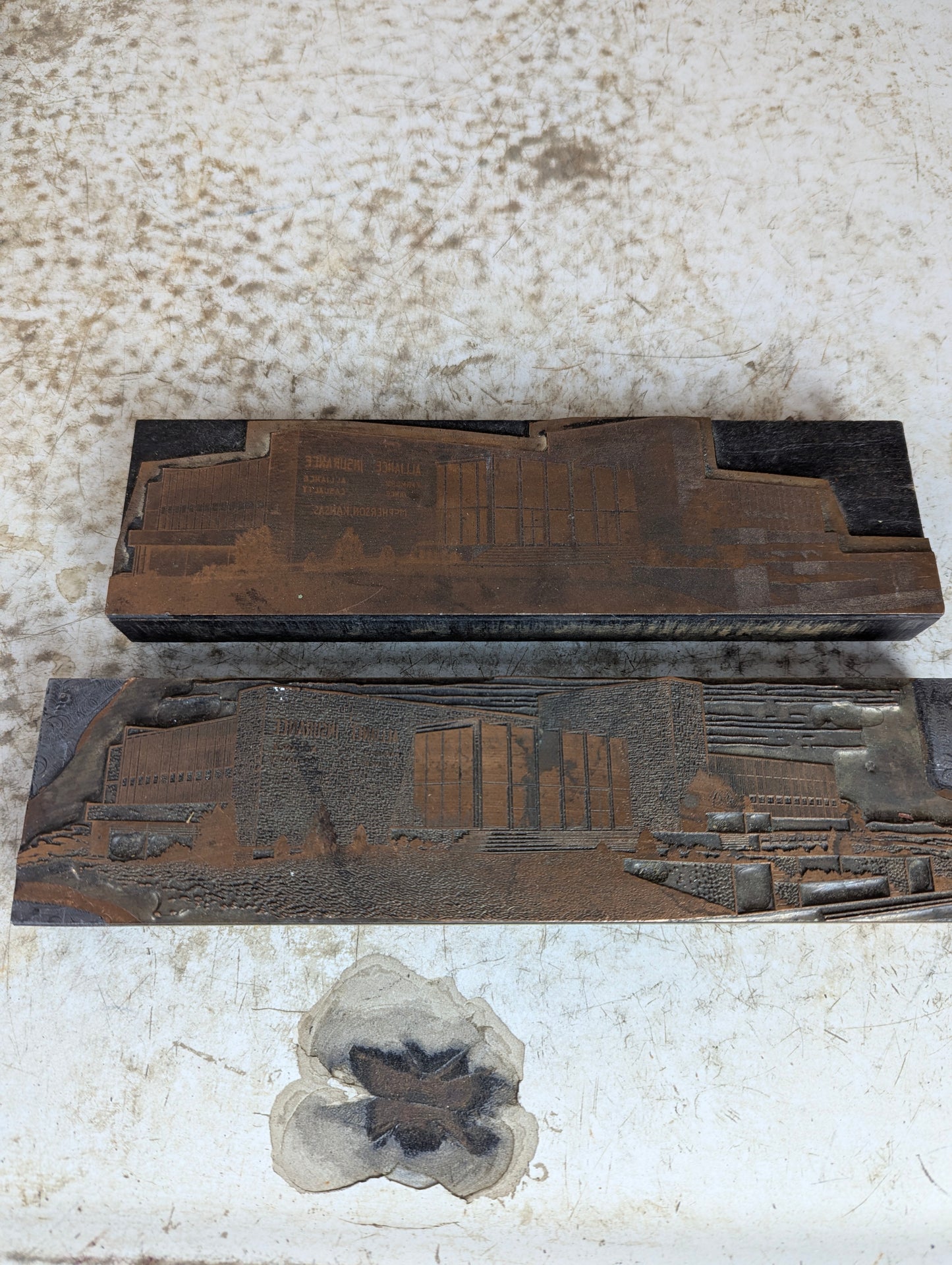 Vintage Printing Block