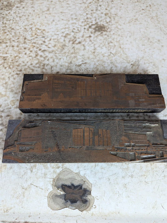 Vintage Printing Block