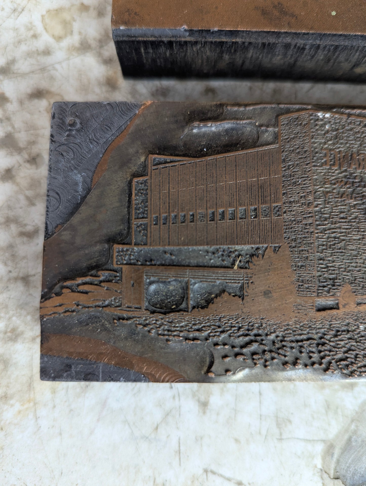 Vintage Printing Block