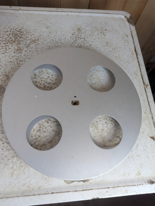 Vintage 15" Film Aluminum Split Reel 16 mm