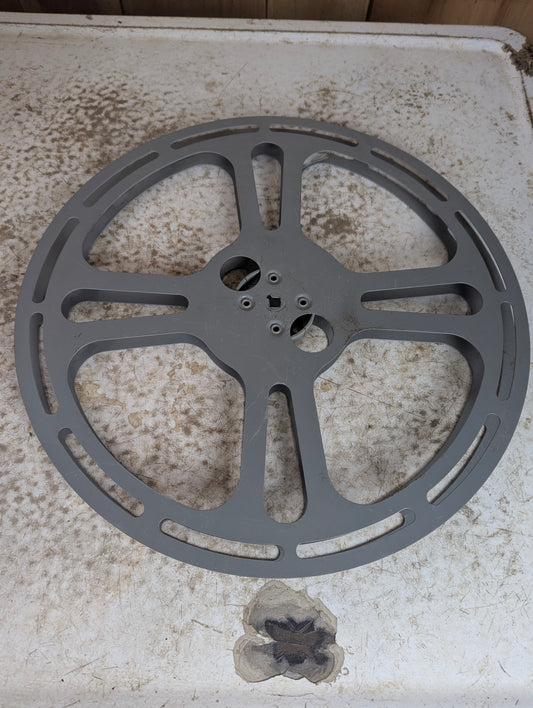Vintage 15" Film Aluminum Reel 16 mm