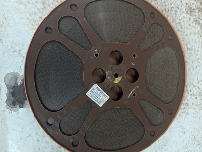 "The Iron Mask" Part 2 Film on 12" Reel in Plastic Film Canister 16mm