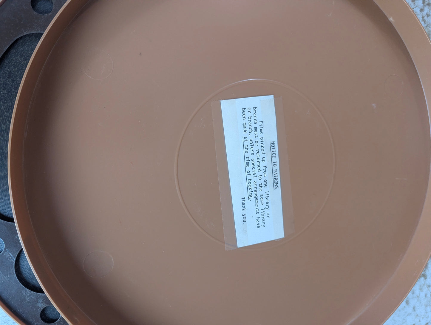 "The Iron Mask" Part 2 Film on 12" Reel in Plastic Film Canister 16mm