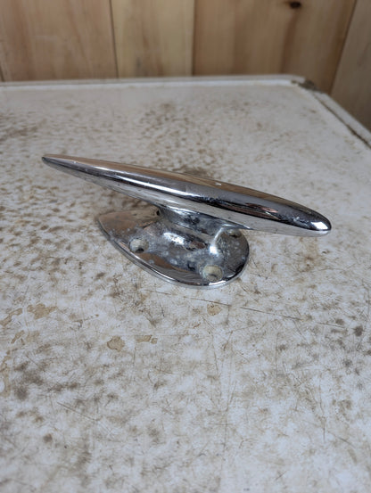 Chrome Torpedo Shaped Boat Cleat