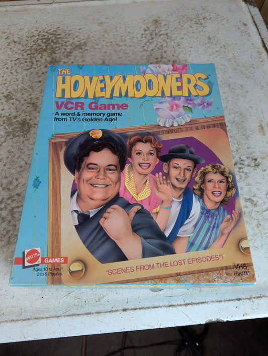 The Honeymooners VCR Game in Original Box