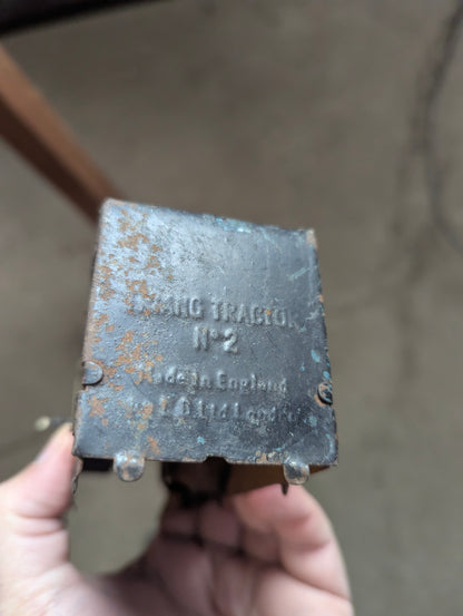 1930's Triang Tractor No. 2 Wind Up Toy Main Body - Incomplete