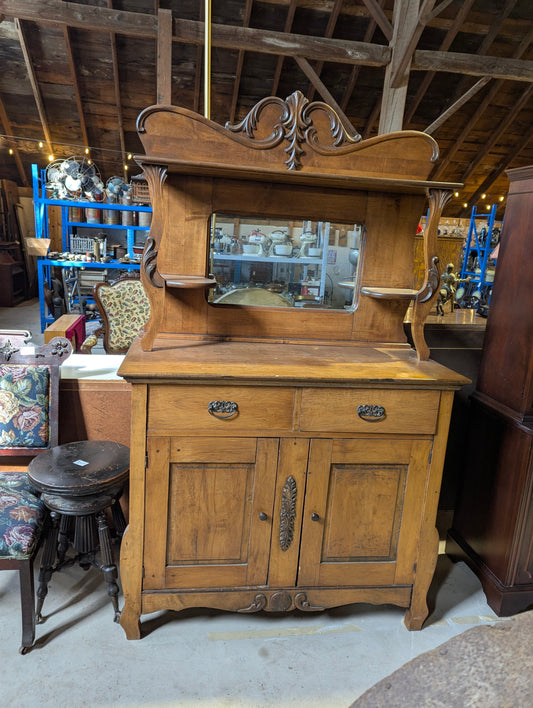 Antique Wooden Sideboard
