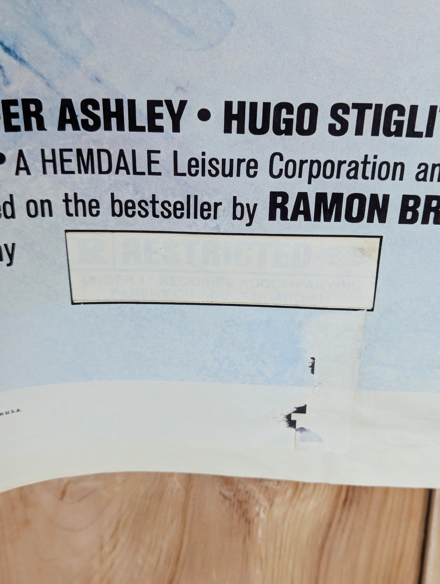 Tintorera (1977) Original Folded One Sheet Movie Poster