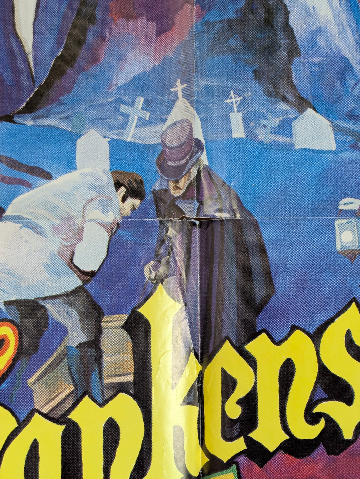 Frankenstein's Castle of Freaks (1978) Original Folded One Sheet Movie Poster