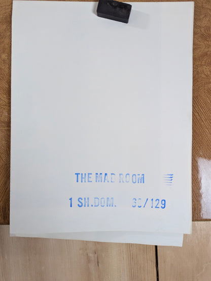 The Mad Room (1969) Original Folded One Sheet Movie Poster