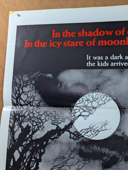 Screams of a Winter Night (1979) Original Folded One Sheet Movie Poster