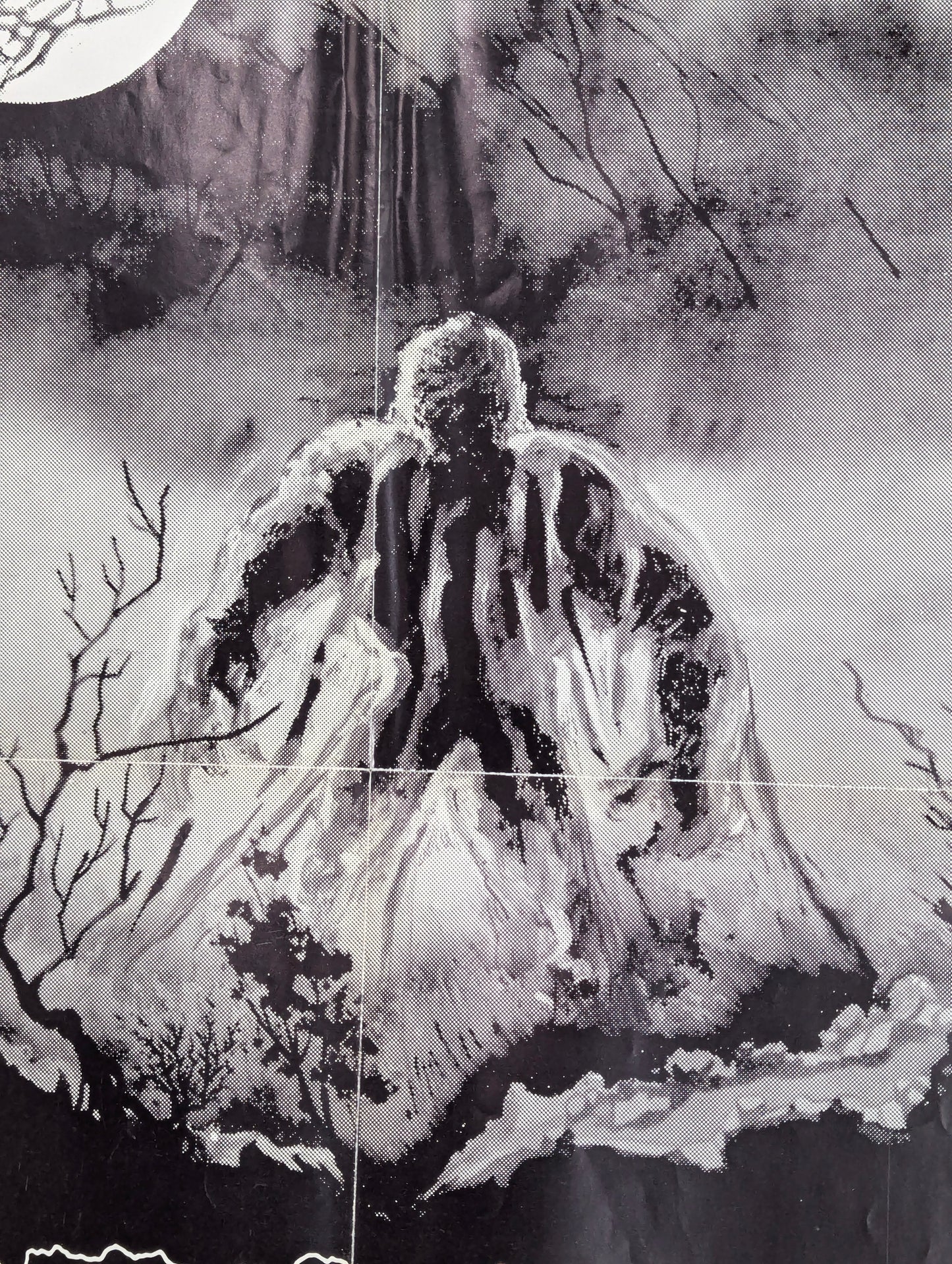 Screams of a Winter Night (1979) Original Folded One Sheet Movie Poster