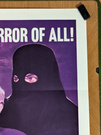 The Mad Executioners (1962) Original Folded One Sheet Movie Poster