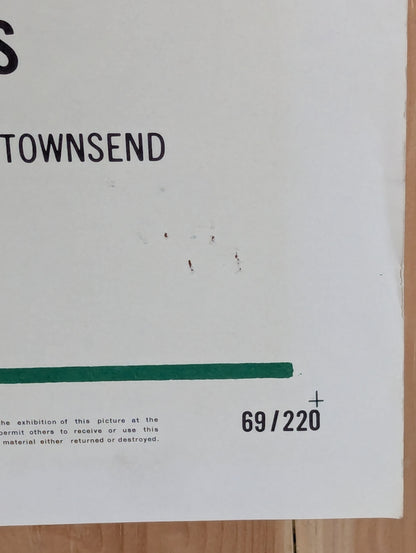 Nightmare in Wax (1969) Original Folded One Sheet Movie Poster