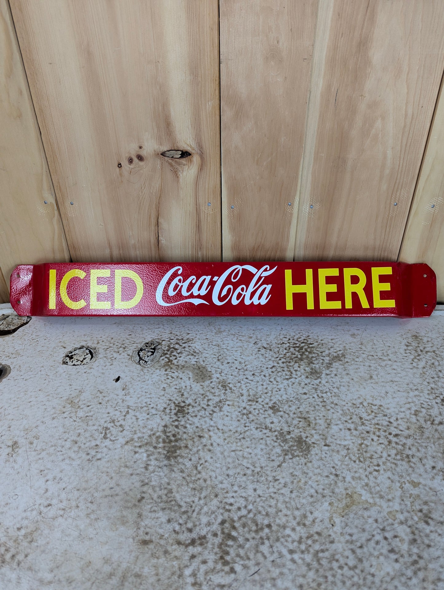 Reproduction Coca-Cola Door Push Bar