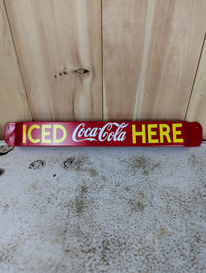 Reproduction Coca-Cola Door Push Bar