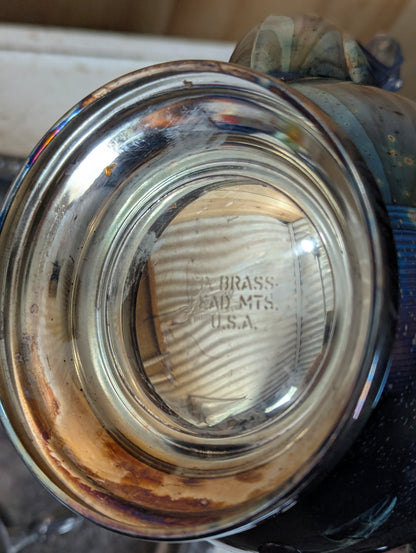 Vintage Leonard Silverplated Tea and Coffee Serving Set with Footed Tray