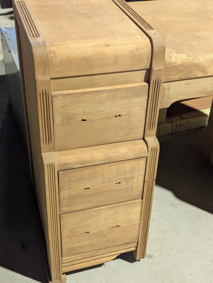 Antique Double Waterfall Vanity - Unfinished
