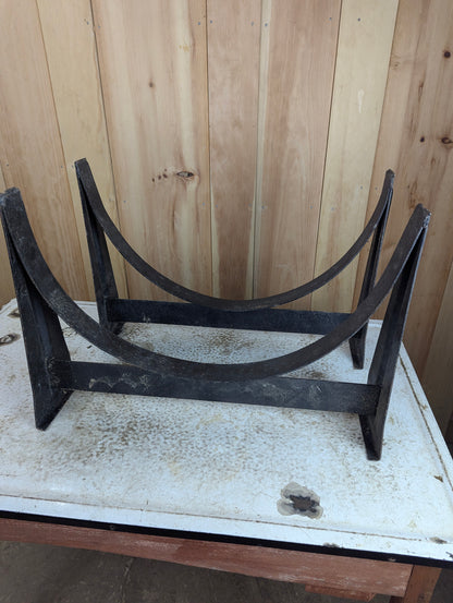 2-piece Metal Barrel Stand