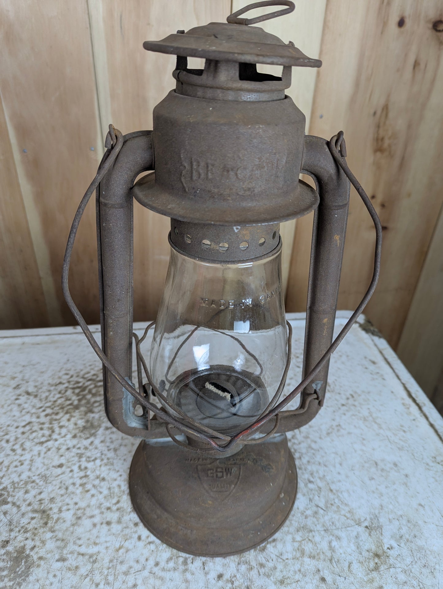 Antique GSW Beacon Lantern