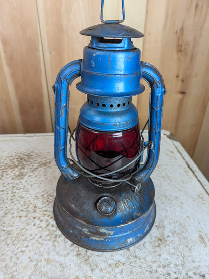 Antique Dietz No. 100 Red Globe Lantern