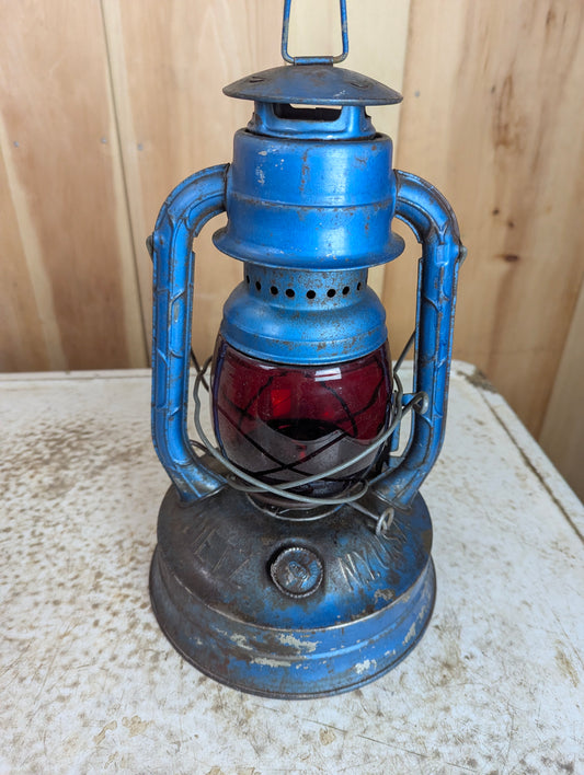 Antique Dietz No. 100 Red Globe Lantern