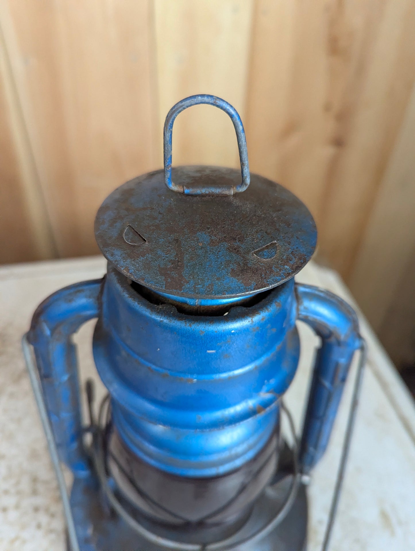 Antique Dietz No. 100 Red Globe Lantern