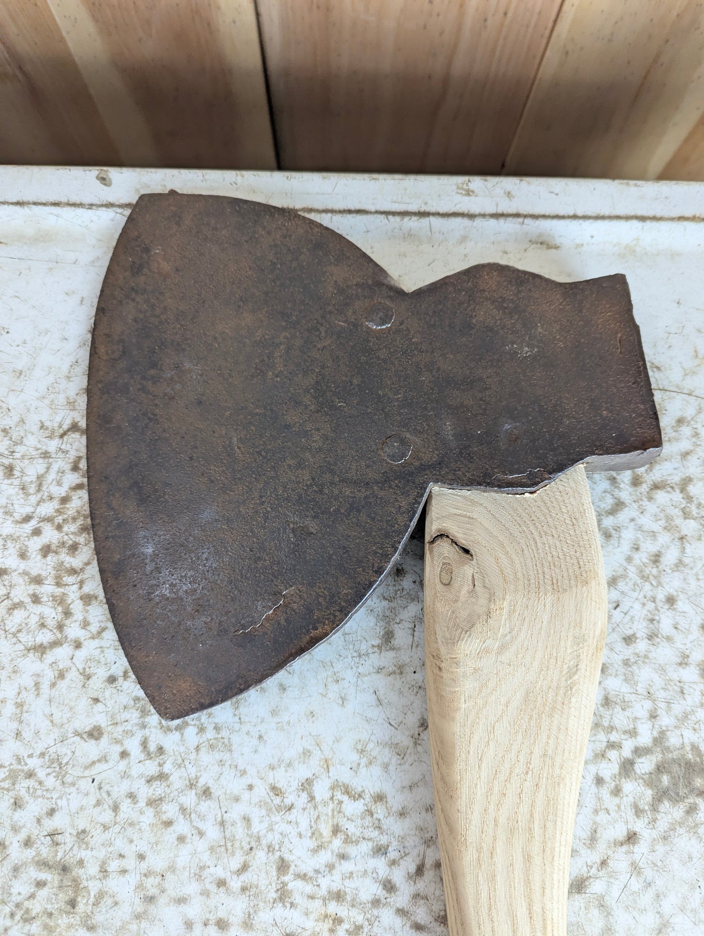J Davis Broad Axe