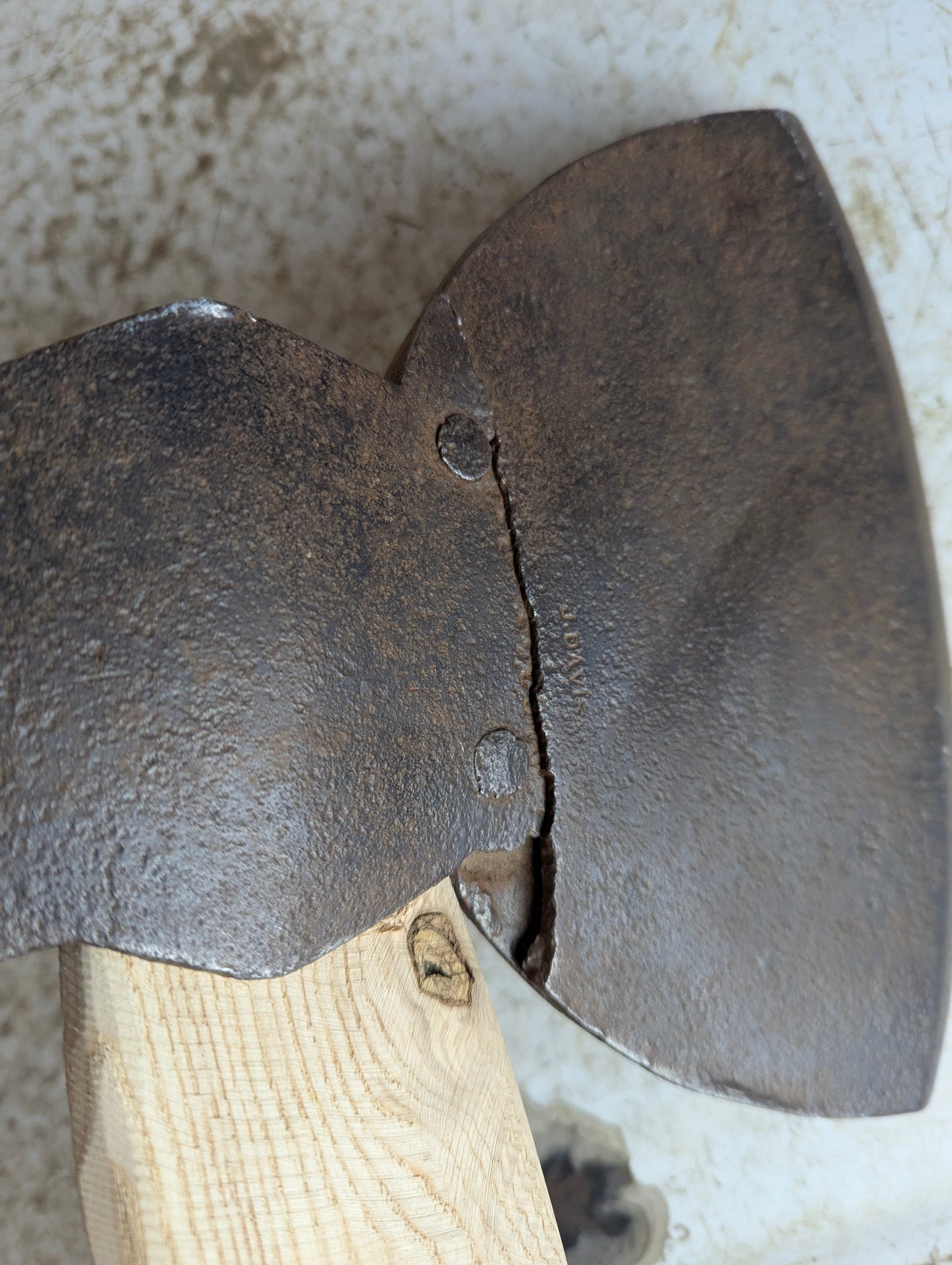 J Davis Broad Axe