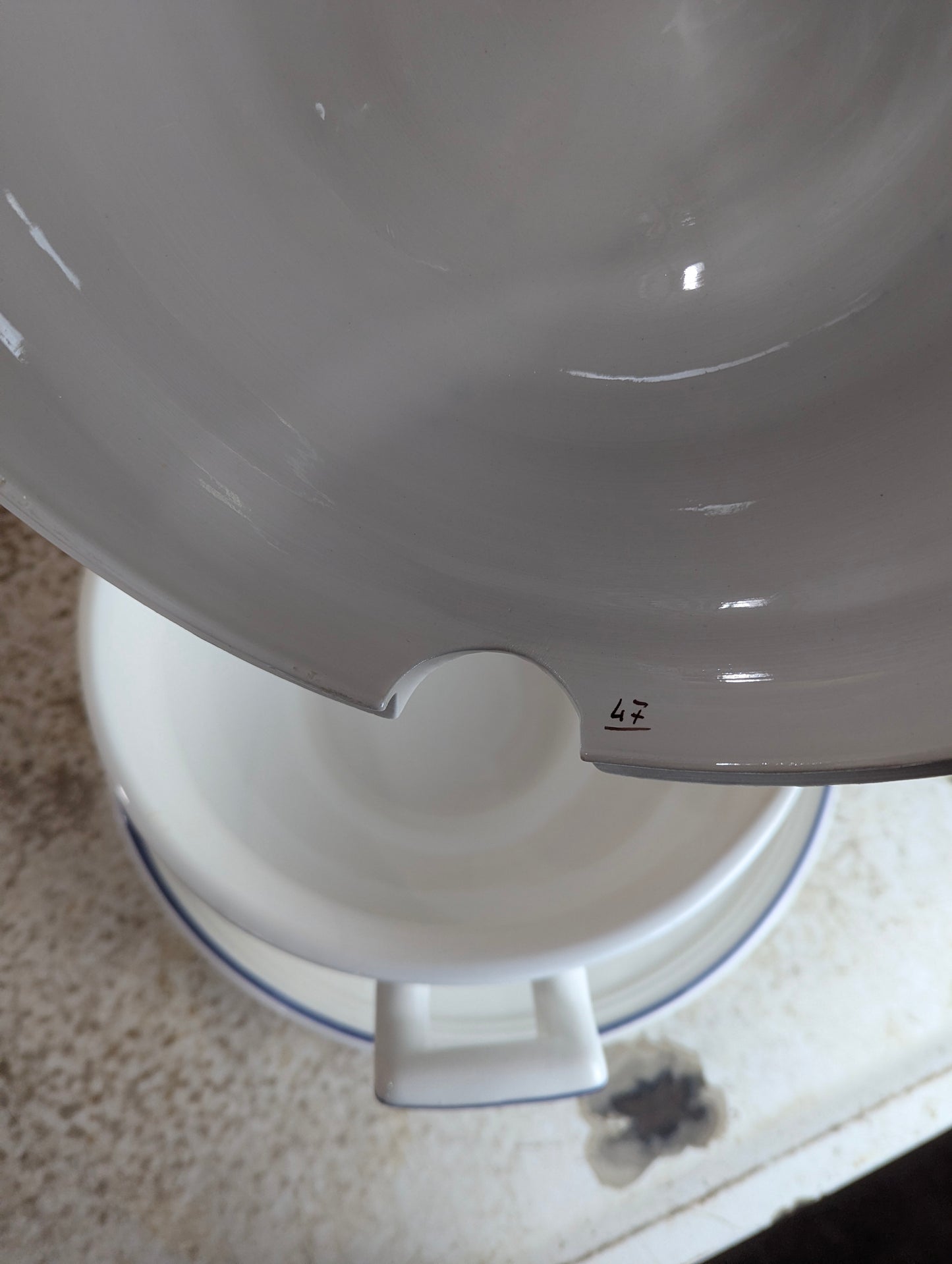 Vintage Soup Tureen with Lid and Plate, Made in Italy