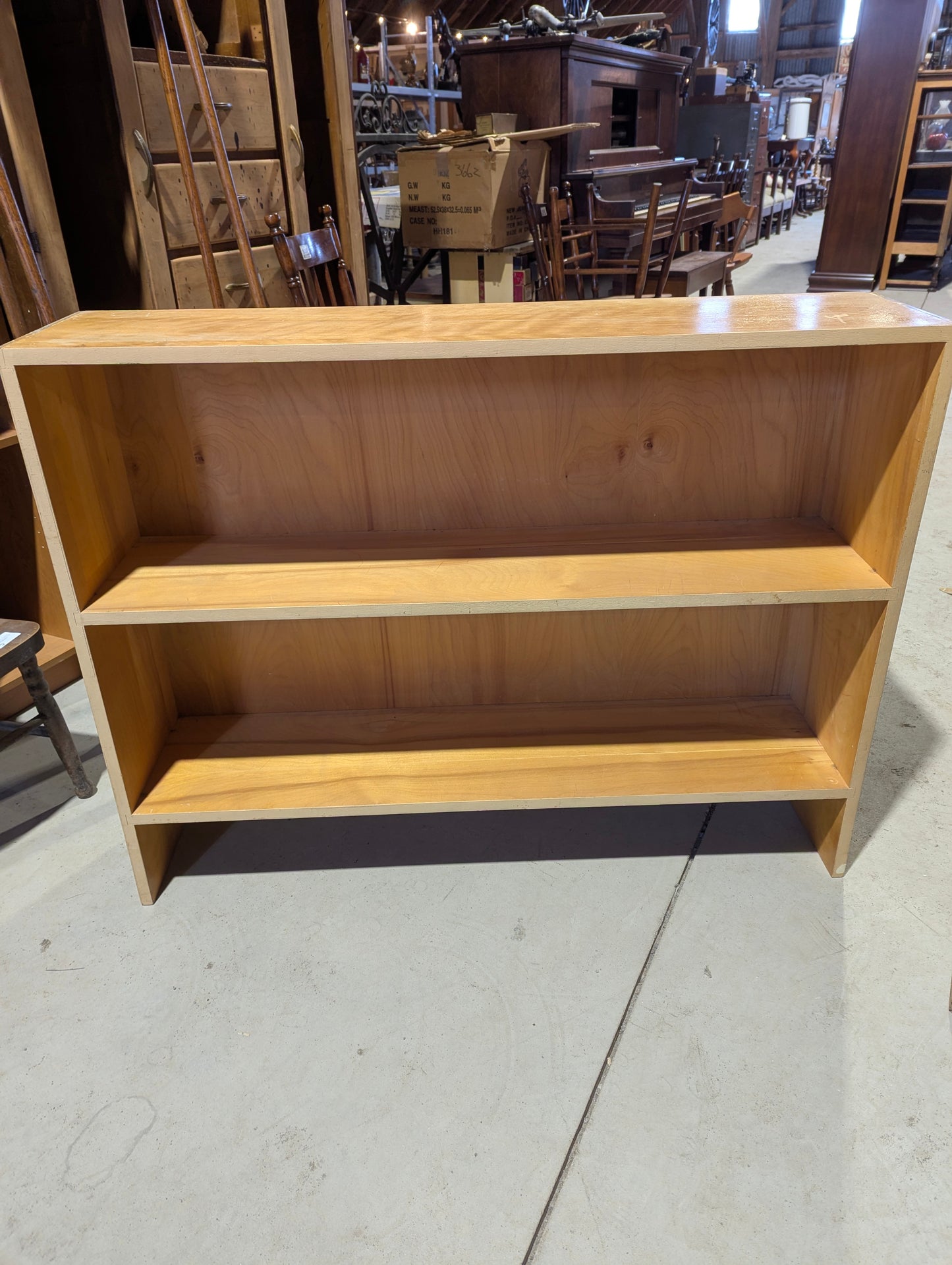 Vintage Solid Wood Bookshelf