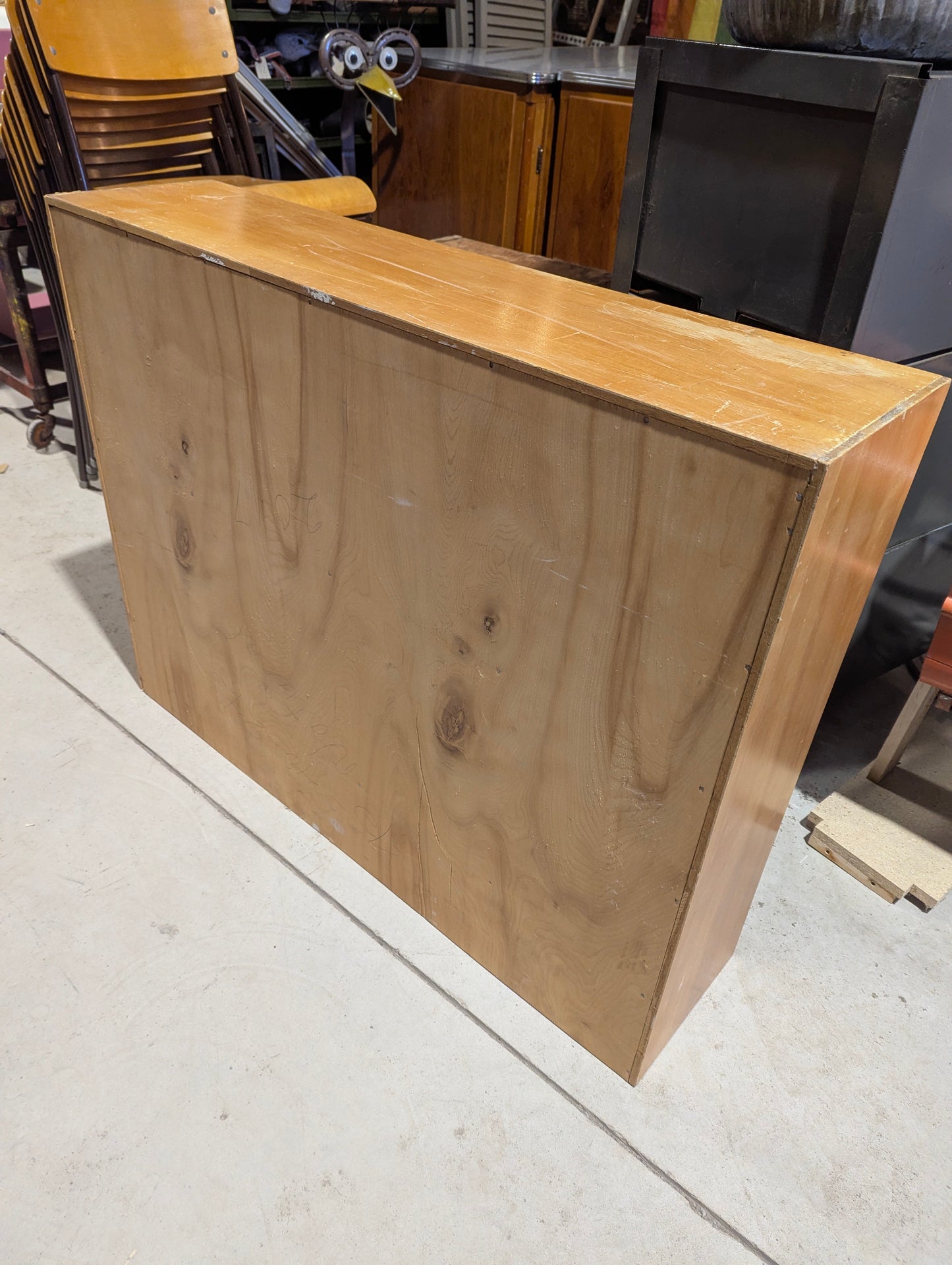 Vintage Solid Wood Bookshelf