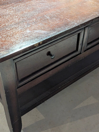 Wood 3-drawer Coffee Table