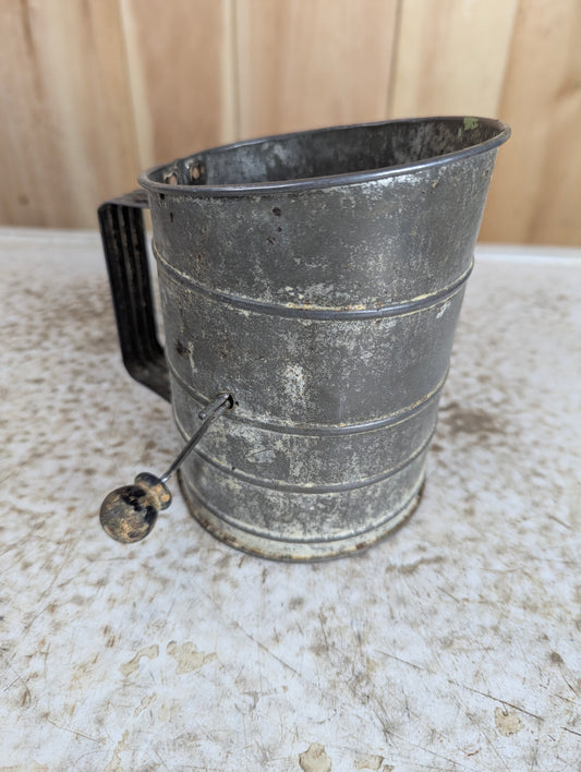 Rustic Flour Sifter