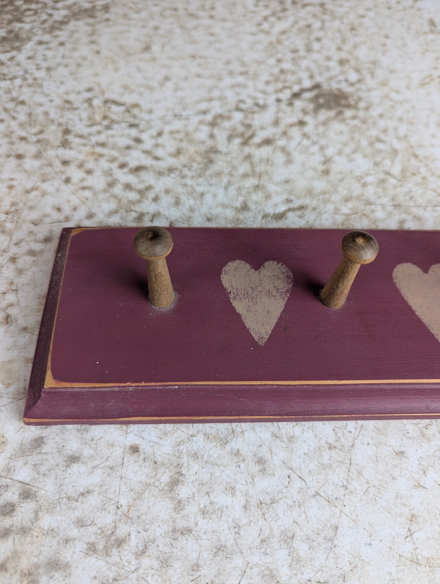 Wooden Wall Mounted Jewellery Rack