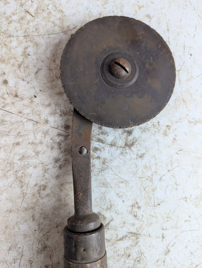Antique Book Binding Brass Gilding Embossing Wheel