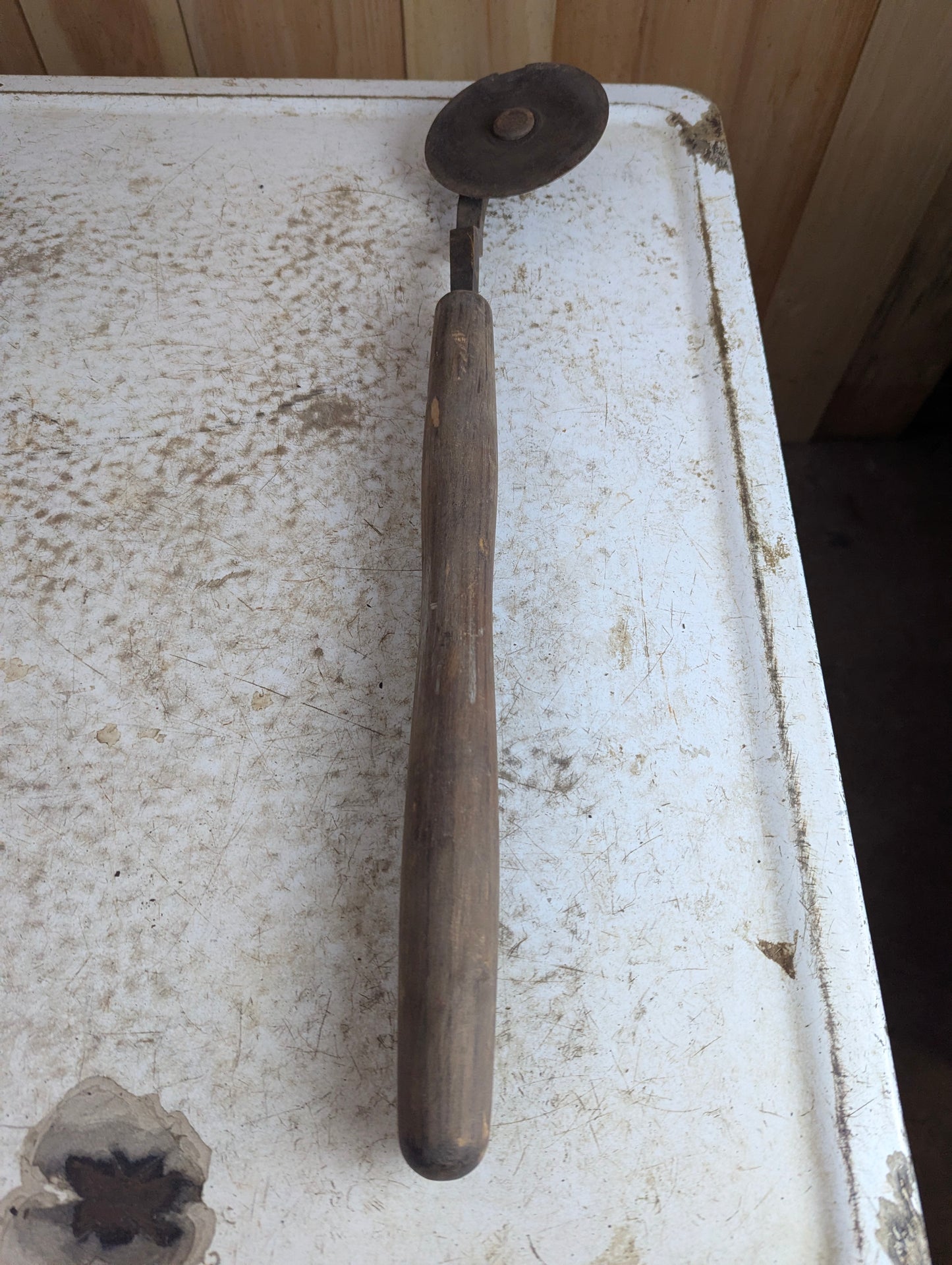 Antique Book Binding Brass Gilding Embossing Wheel