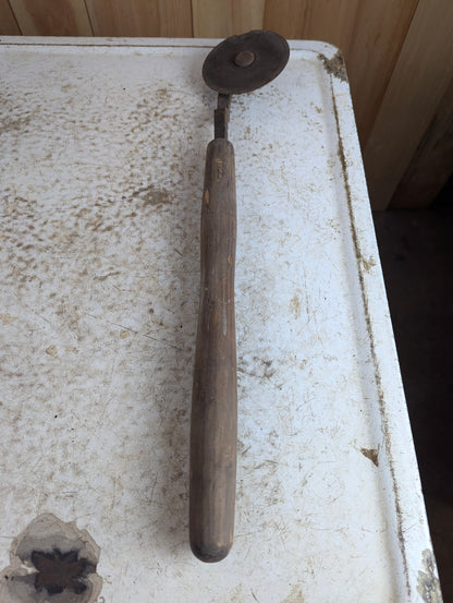 Antique Book Binding Brass Gilding Embossing Wheel